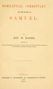 Cover of: Homiletical commentary on the books of Samuel.