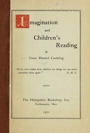 Imagination and children's reading by Grace Hazard Conkling