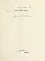 Cover of: Index to biographies for McDonald county, Missouri.