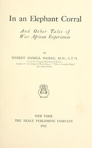 Cover of: In an elephant corral by Nassau, Robert Hamill, Nassau, Robert Hamill