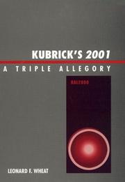 Cover of: Kubrick's 2001: a triple allegory
