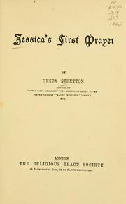 Cover of: Jessica's first prayer