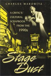 Cover of: Stage Dust