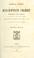 Cover of: Journal inédit de Jean-Baptiste Colbert, marquis de Torcy, pendant les années 1709, 1710 et 1711.