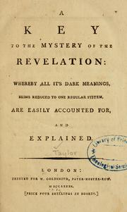 A key to the mystery of the Revelation