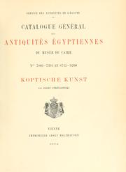Cover of: Koptische Kunst by Josef Strzygowski