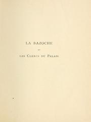 La bazoche et les clercs du palais by Marius Audin