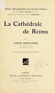 La cathédrale de Reims by Demaison, Louis
