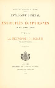 Cover of: La necropoli di Sciatbi