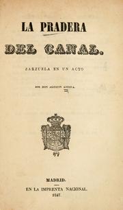 Cover of: La pradera del canal by Agustín Azcona