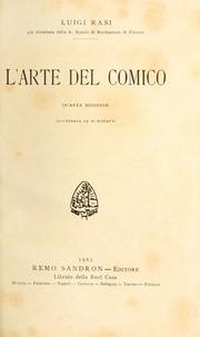 Cover of: L' arte del comico