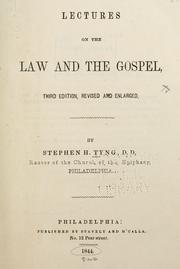 Cover of: Lectures on the law and the gospel.