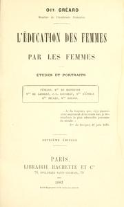 Cover of: L'education des femmes par les femmes: etudes et portraits.