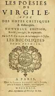 Les poësies de Virgile by Publius Vergilius Maro