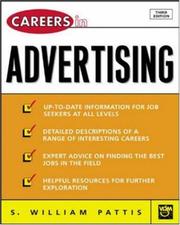 Cover of: Careers in Advertising by S. William Pattis, S. William Pattis