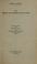 Cover of: The Library of Congress and its work.