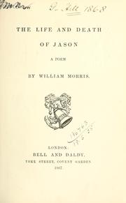 Cover of: The life and death of Jason: a poem