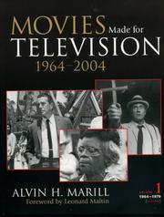 Cover of: Movies made for television, 1964-2004 by Alvin H. Marill