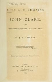 Cover of: Life and remains of John Clare by Clare, John