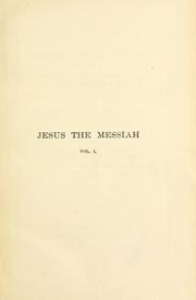 Cover of: The life and times of Jesus the Messiah
