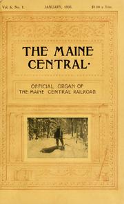 Cover of: Maine central. | 