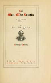 Cover of: The man who laughs by Victor Hugo