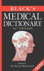 Cover of: Black's Medical Dictionary, 41st Edition (Black's Medical Dictionary)