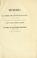 Cover of: Memoria sobre la guerra del Reino de Granada, y los tratos y conciertos que precedieron á las capitulaciones de la ciudad, leida en la Real Academia de la História en los dias 22 y 28 de marzo de 1845.