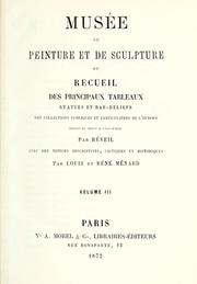 Cover of: Musée de peinture et de sculpture by Étienne Achille Réveil, Étienne Achille Réveil