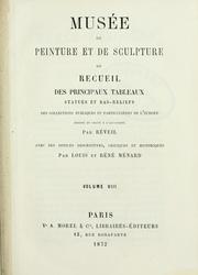 Cover of: Musée de peinture et de sculpture by Étienne Achille Réveil, Étienne Achille Réveil