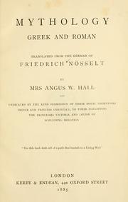 Lehrbuch der griechischen und römischen Mythologie by Friedrich August Nösselt