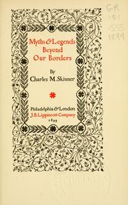 Cover of: Myths & legends beyond our borders