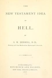 Cover of: The New Testament idea of Hell