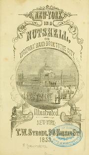 Cover of: New-York in a nutshell by Frederick Saunders