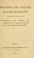 Cover of: Notes de René d'Argenson, Lieutenant général de Police