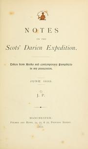 Cover of: Notes on the Scots