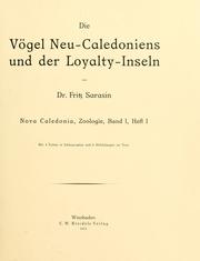 Cover of: Nova Caledonia.: Forschungen in Neu-Caledonien und auf den Loyalty-Inseln. Recherches scientifiques en Nouvelle-Calédonie et aux iles Loyalty. A. Zoologie.