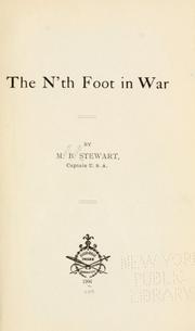 Cover of: n'th foot in war