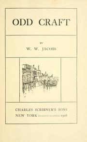 Cover of: Odd craft by W. W. Jacobs
