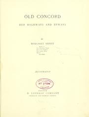 Cover of: Old Concord