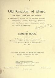 Cover of: old kingdom of Elmet: the land twixt Aire and Wharfe