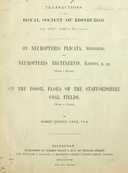 Cover of: On Neuropteris plicata Sternberg and Neuropteris rectineruis Kidston n. sp. by Robert Kidston
