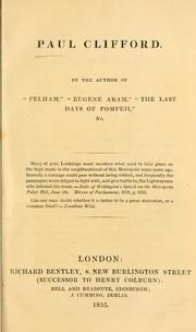 Cover of: Paul Clifford by Edward Bulwer Lytton, Baron Lytton