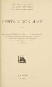 Cover of: Pepita y don Juan: loa