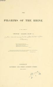 Cover of: The pilgrims of the Rhine. by Edward Bulwer Lytton, Baron Lytton