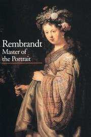 Cover of: Rembrandt, master of the portrait by Pascal Bonafoux