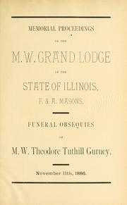 Cover of: Proceedings of the Grand Lodge of the State of Illinois Ancient Free and Accepted Masons. | Freemasons. Grand Lodge of Illinois.