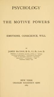 Cover of: Psychology by McCosh, James