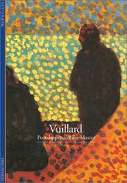 Cover of: Vuillard by Guy Cogeval