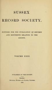 Cover of: [Publications]